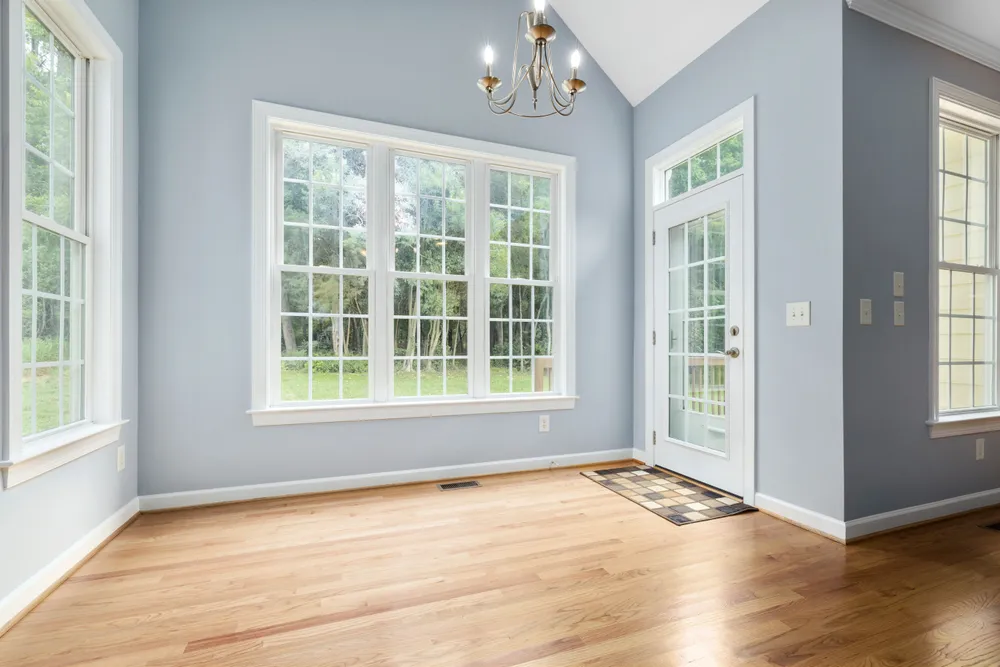 Luxury vinyl plank flooring